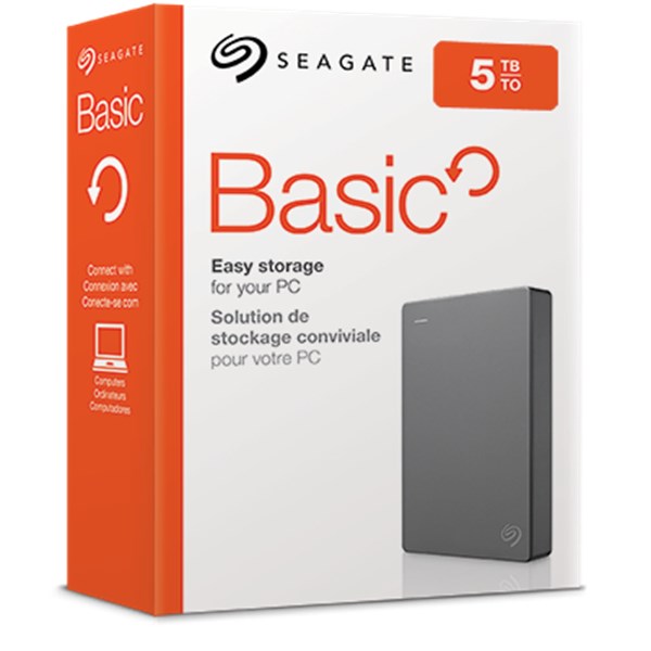 External HDD|SEAGATE|Basic|5TB|USB 3.0|STJL5000400