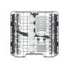 Whirlpool Dishwasher | WFO 3T133 P 6.5 X | Freestanding | Width 60 cm | Number of place settings 14 | Number of programs 10 | Energy efficiency class D | Display | Stainless steel