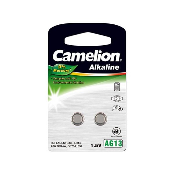 Camelion | AG13/LR44/357 | Alkaline Buttoncell ...