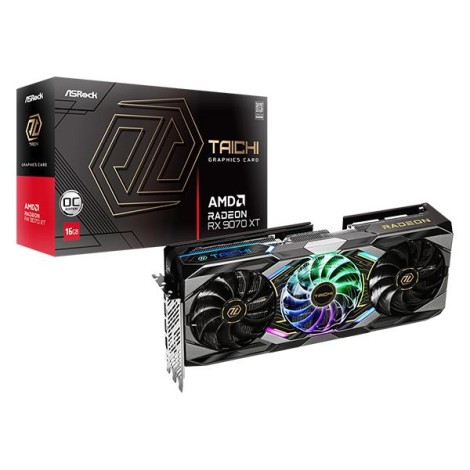 Asrock Taichi Radeon RX 9070 XT OC AMD 16 GB GDDR6 graphics card