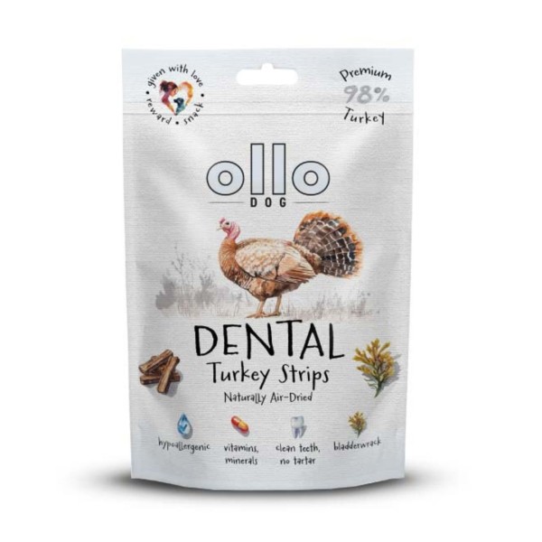 OLLO Air Dried Dental Turkey Strips ...