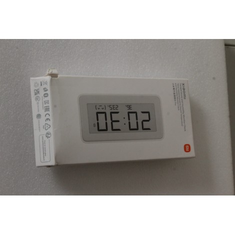 SALE OUT. Xiaomi Mi Temerature and Humidity Monitor Pro | Xiaomi Mi Temerature and Humidity Monitor Pro | White | USED, DIRTY, DAMAGED PACKAGING, MISSING MANUALS