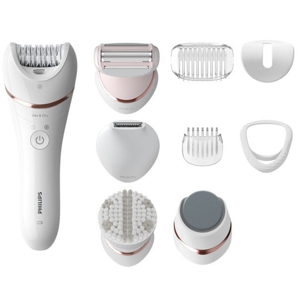 Philips Epilator Series 8000 BRE740/10 Wet ...