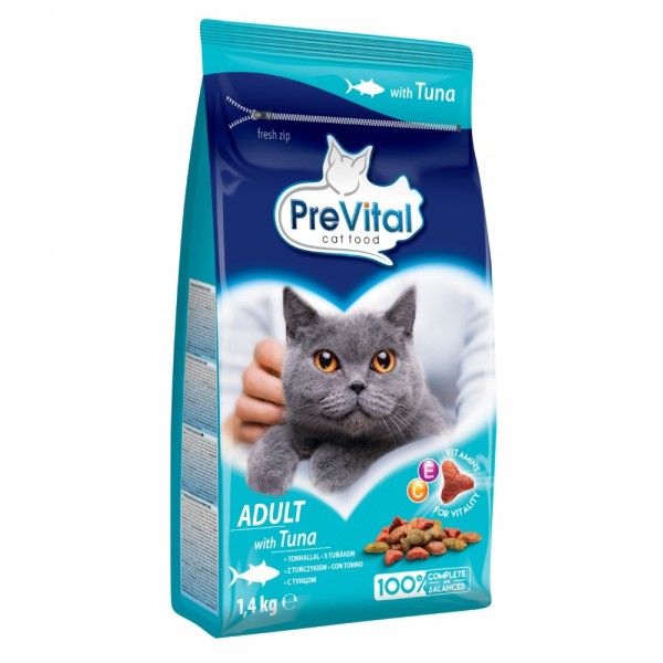 PREVITAL Adult Tuna - dry cat ...