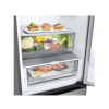 LG | Refrigerator | GBV3200CPY | Energy efficiency class C | Free standing | Combi | Height 203 cm | No Frost system | Fridge net capacity 277 L | Freezer net capacity 110 L | Display | 35 dB | Silver