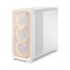 Fractal Design Meshify 3 XL | Ambience Pro RGB White TG Clear Tint | ATX | Power supply included No