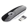 Targus | Laser Presentation Remote | Black, Grey | Plastic | * Clear & intuitive layout enables users to open and operate a presentation with ease. Laser pointer makes it easy to highlight presentation content while the back-lit buttons make it easy to pr