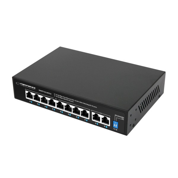 Esperanza ENS106 10-port Poe Switch 10/100 ...