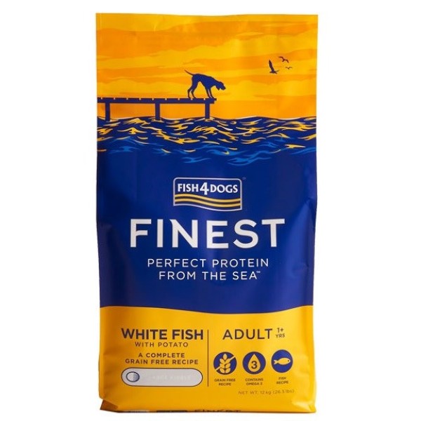 FISH4DOGS Finest Ocean White fish M/L ...