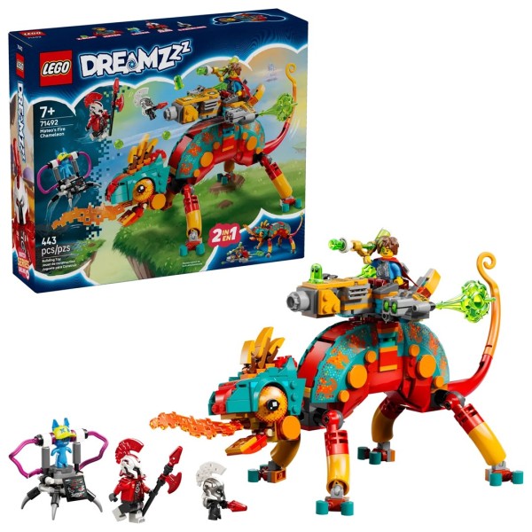 LEGO DREAMZZZ 71492 Mateo's Fire Chameleon