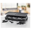 Rommelsbacher RCS 1350 raclette grill black/stainless steel | Rommelsbacher