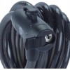 12 mm steel keyed bicycle cable - YCK0/12/200/2 Black