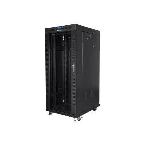 LANBERG rack cabinet 27U 800x1000 glass