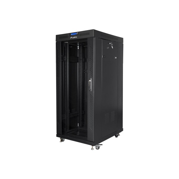 LANBERG rack cabinet 27U 800x1000 glass