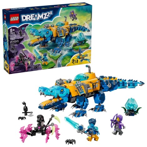 LEGO DREAMZZZ 71512 Crocodile Submarine