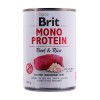 BRIT Mono Protein Beef & Rice - wet dog food - 400g