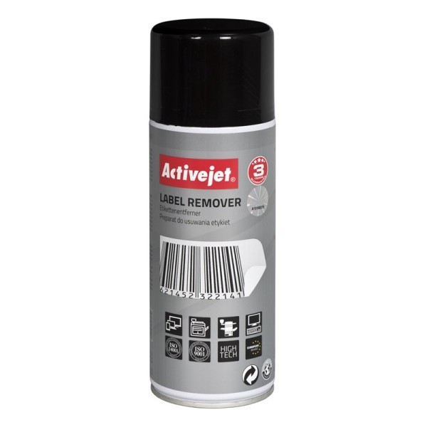 Activejet AOC-400 Preparation for removing labels ...