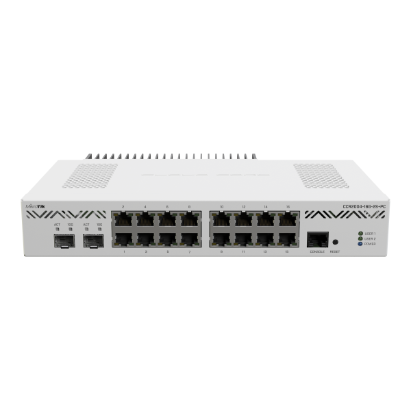 NET ROUTER 1000M 16PORT/CCR2004-16G-2S+PC MIKROTIK