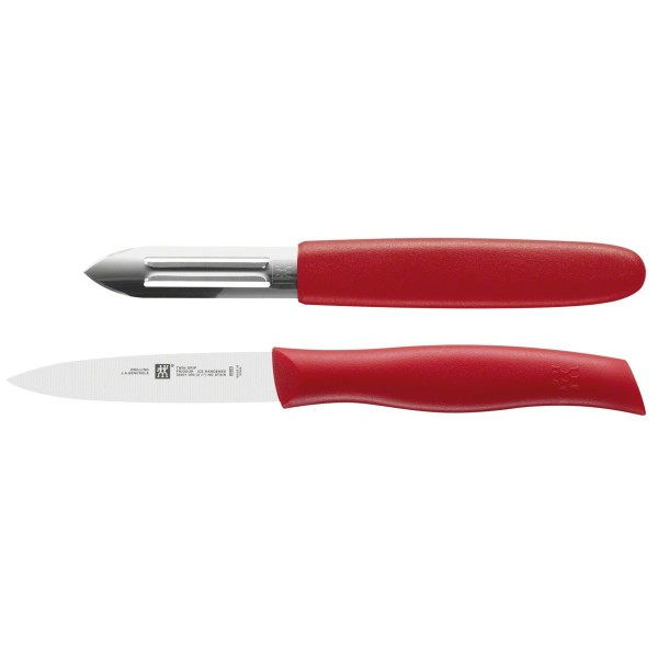 Peeler + Knife ZWILLING 38634-000-0 red