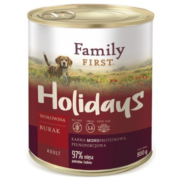 FAMILY FIRST Holidays Adult Beef with ...