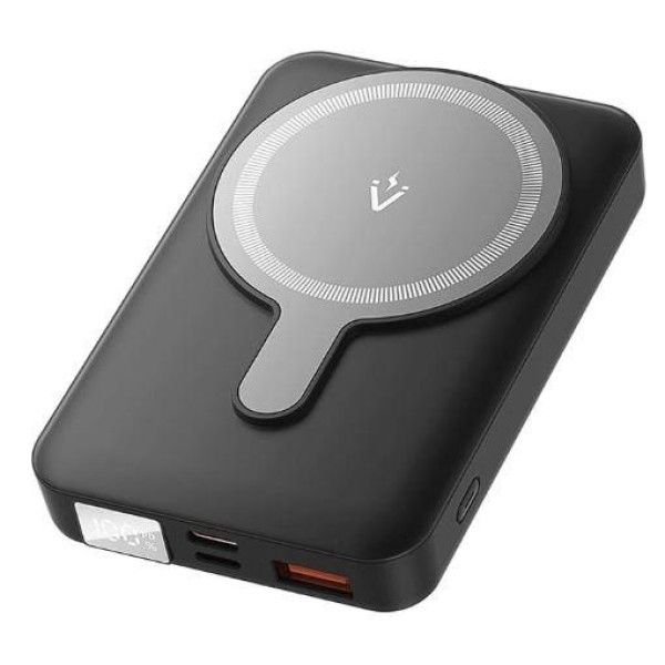 POWER BANK WRL 10000MAH 22.5W/MAGNETIC BLACK ...