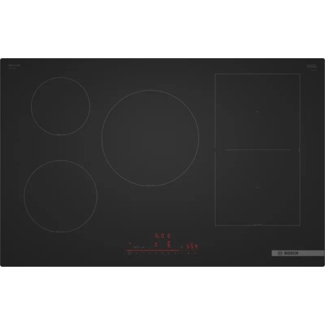 Bosch Serie 6 PVW81CHB1E hob Black Built-in 80 cm Zone induction hob 5 zone(s)