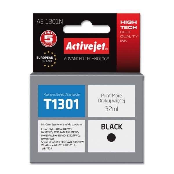 Activejet AE-1301N Ink cartridge (replacement for ...