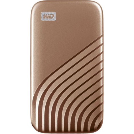 External SSD|WESTERN DIGITAL|My Passport|500GB|USB-C|USB 3.2|Write speed 1000 MBytes/sec|Read speed 1050 MBytes/sec|WDBAGF5000AGD-WESN