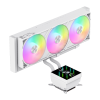 Gamemax CPU Liquid Cooler | GLACIER 360 LCD WH | Intel, AMD