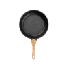 ETA Pan | ETA692990000 TITANIUM II | Universal | Diameter 28 cm | Electric, induction, gas, glass ceramics | Suitable for induction hob | Fixed handle | Black
