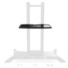 TV SET ACC SHELF MOBILE STAND/BLACK APT1881-B ONKRON