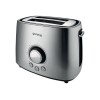 Gorenje | Toaster | T1000E | Power 1000 W | Number of slots 2 | Housing material  Metal | Stainless Steel