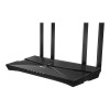 Wi-Fi 6 Router | Archer AX1500 | 802.11ax | 1201+300 Mbit/s | 10/100/1000 Mbit/s | Ethernet LAN (RJ-45) ports 4 | Mesh Support No | MU-MiMO Yes | Antenna type Fixed