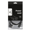 CABLE POWER EU 1M 6A/PC-186-1M GEMBIRD