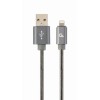 CABLE LIGHTNING TO USB2 1M/CC-USB2S-AMLM-1M-BG GEMBIRD