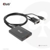I/O ADAPTER VGA TO HDMI+USB/0.6M M/F CAC-1720 CLUB3D