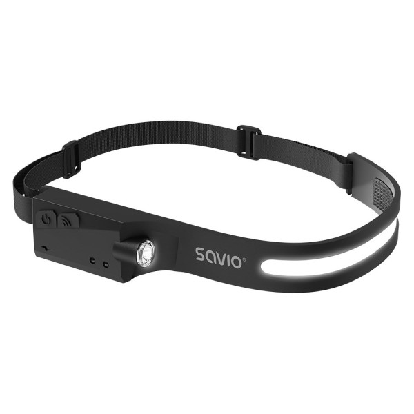 Savio FL-02 LED headlamp with motion ...