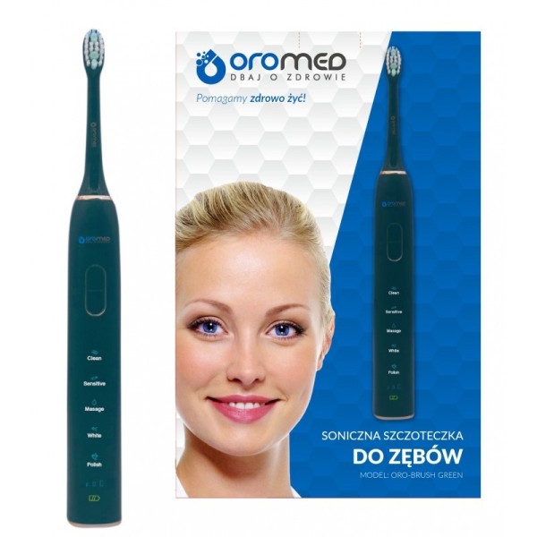 Oromed ORO-BRUSH GREEN electric toothbrush Adult ...