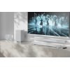Sharp HT-SPR52021(SL) Q Soundbar 2.0.2 Wireless Rear Surround Speakers, Silver | Sharp