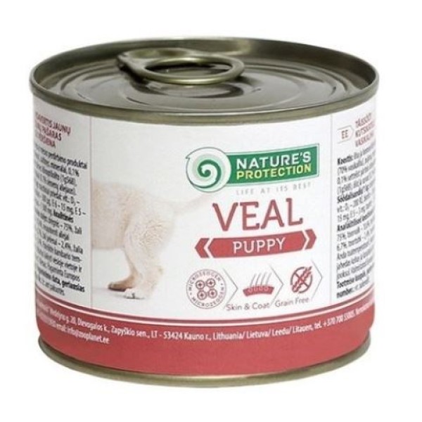 NATURE'S PROTECTION Puppy Veal - wet ...