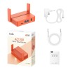 Cudy AC1200 wireless router Fast Ethernet Orange