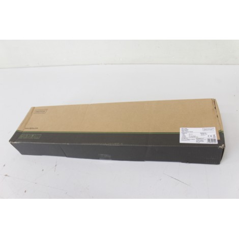 SALE OUT. DIGITUS CAT 5e, Class D patch panel, shielded, 24-port RJ45, 8P8C, LSA, 1U, rack mount, grey, 482x44x109 | Digitus | Patch Panel | DN-91524S | Category: CAT 5e; Ports: 24 x RJ45; Retention strength: 7.7 kg; Insertion force: 30N max | White | DAM