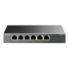 Switch|TP-LINK|TL-SF1006P|Desktop/pedestal|6x10Base-T / 100Base-TX|PoE+ ports 4|TL-SF1006P