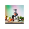 TEFAL | Slow Juicer | ZC255B38 | Type Electric | Silver/ black | 200 W | Extra large fruit input | Number of speeds 2 | 82 RPM