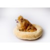 GO GIFT Shaggy cream M - pet bed - 57 x 57 x 10 cm