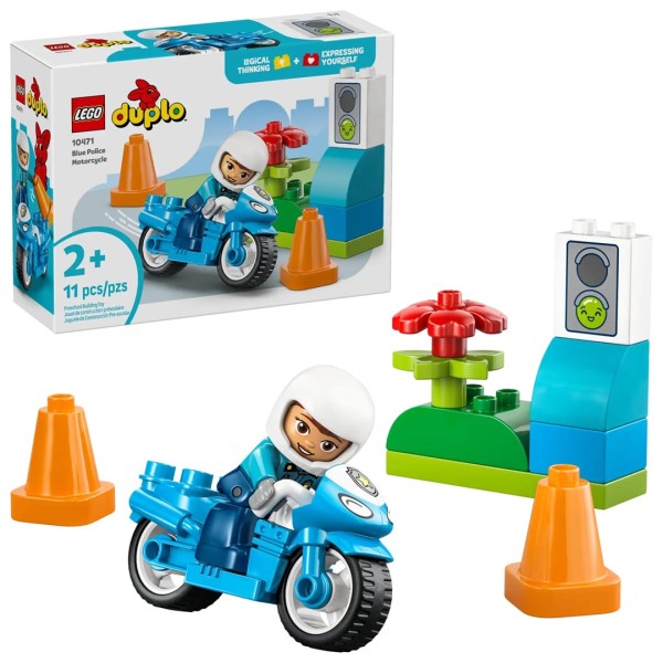 LEGO DUPLO TOWN 10471 Niebieski motocykl ...