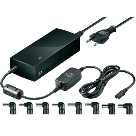 Goobay 55004 Notebook Power Supply 134.5 W, Black | Goobay