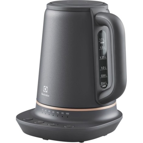 Electrolux Kettle Explore 7 E7K1-6BP With electronic control 2400 W 1.7 L Plastic 360° rotational base Black