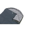 Outwell Campion Lux Double Left-Zipper Sleeping Bag for Couples, Grey | Outwell