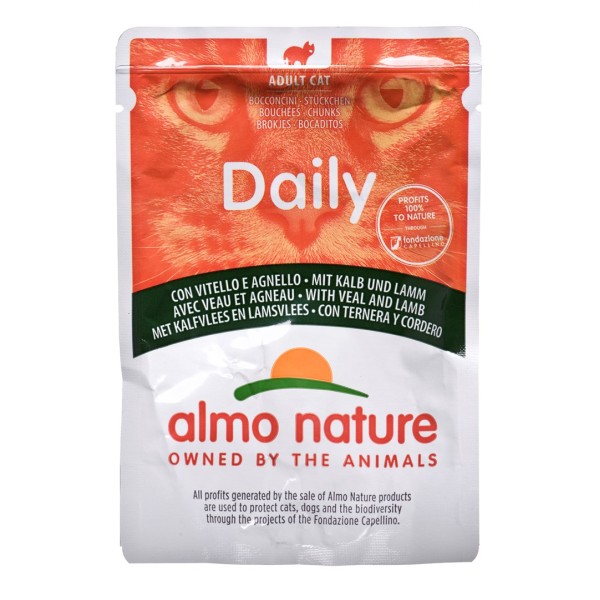 Almo Nature Daily Veal and lamb ...